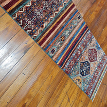 Load image into Gallery viewer, Hand knotted wool Rug 29885 size 298 x 85 cm Afghanistan