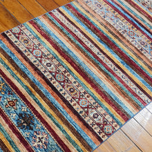Load image into Gallery viewer, Hand knotted wool rug 29883 size 298 x 83 cm Afghanistan