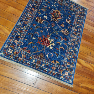 Hand knotted wool rug 12389 size 123 x 89 cm Afghanaistan