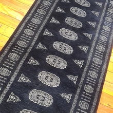 Load image into Gallery viewer, Hand knotted wool rug 32377 size 323 x 77 cm Pakistan