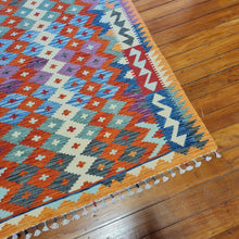 Load image into Gallery viewer, Hand knotted Kelim Rug 168132 size 168 x 132 cm Afghanistan