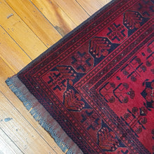 Load image into Gallery viewer, Hand knotted wool Rug 142101 size 142 x 101 cm Afghanistan