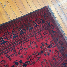 Load image into Gallery viewer, Hand knotted wool Rug 142101 size 142 x 101 cm Afghanistan