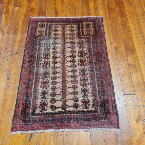 Hand knotted wool Rug 11782 size 117 x 82 cm  Afghanistan