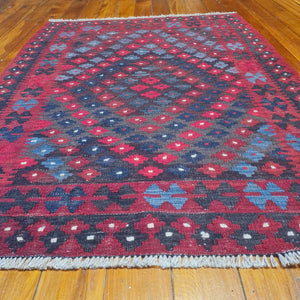 Hand knotted wool Rug 140100 size 140 x 100 cm Afghanistan