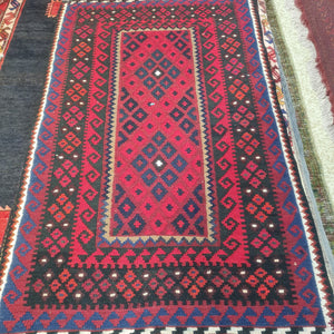 Hand knotted wool Rug 15094 size 150 x 94  cm Afghanistan