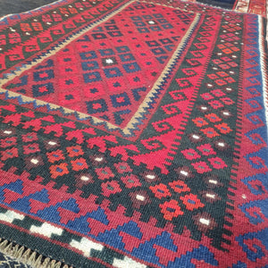 Hand knotted wool Rug 15094 size 150 x 94  cm Afghanistan