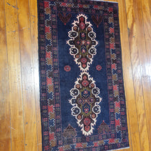 Load image into Gallery viewer, Hand knotted wool Rug 14784  size 147 x 84 cm Afghanistan