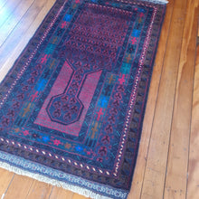 Load image into Gallery viewer, hand knotted wool Rug 15282 size 152 x 82 cm Afghanistan