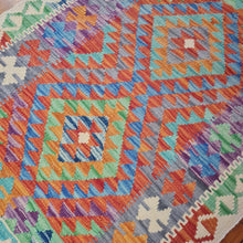 Load image into Gallery viewer, Hand knotted wool Rug 12791 size 127 x 91 cm Afghanistan