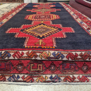 Hand knotted wool Rug 361143 size 361 x 143 cm Iran