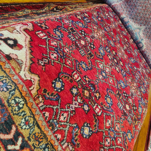 Hand knotted wool Rug 306120 size 306 x 120 cm Iran