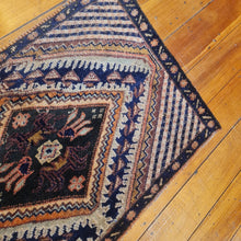 Load image into Gallery viewer, Hand knotted wool Rug 4473 size 44 x 73 cm