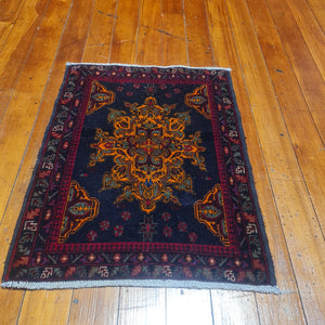 Hand knotted wool Rug 7861 78 x 61 cm Iran
