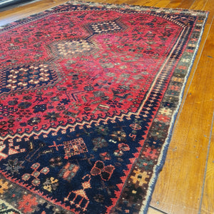 Hand knotted wool Rug 196126 size 196 x 126 cm