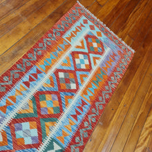 Load image into Gallery viewer, Hand knotted wool Rug 19579 size 195 x 79 cm Afghanistan