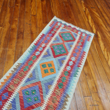 Load image into Gallery viewer, Hand knotted wool Rug 20180 size 201 x 80 cm Afghanistan