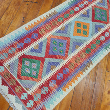 Load image into Gallery viewer, Hand knotted wool Rug 20180 size 201 x 80 cm Afghanistan