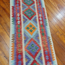 Load image into Gallery viewer, Hand knotted wool Rug 20180 size 201 x 80 cm Afghanistan