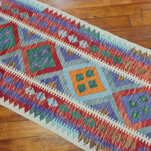 Load image into Gallery viewer, Hand knotted wool Rug 20180 size 201 x 80 cm Afghanistan