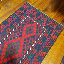 Load image into Gallery viewer, Hand knotted wool Rug 20798 size 207 x 98 cm Afghanistan