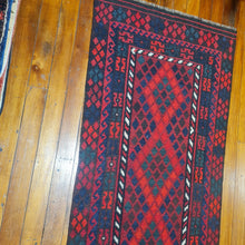 Load image into Gallery viewer, Hand knotted wool Rug 20798 size 207 x 98 cm Afghanistan