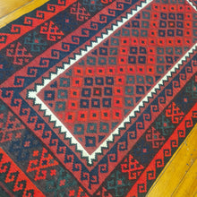 Load image into Gallery viewer, Hand knotted wool Rug 191105 size 191 x 105 cm Afghanistan