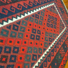 Load image into Gallery viewer, Hand knotted wool Rug 191105 size 191 x 105 cm Afghanistan