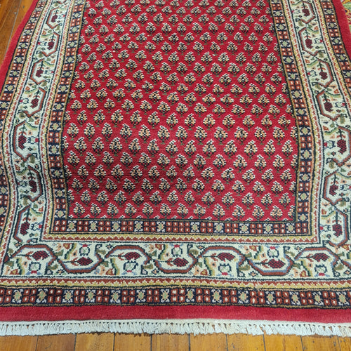 Hand knotted wool Rug 184119 size 184 x 119 cm