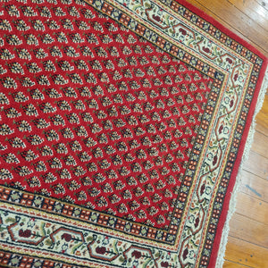 Hand knotted wool Rug 184119 size 184 x 119 cm