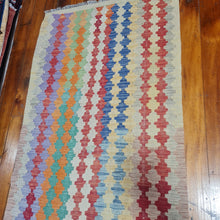 Load image into Gallery viewer, Hand knotted wool Rug 29292 size 292 x 92 cm Afghanistan