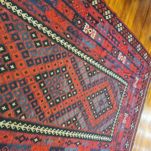 Hand knotted wool Rug 406240 size 406 x 240 cm Afghanistan