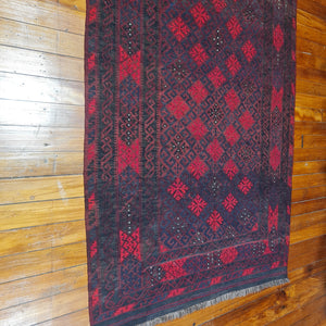 Hand knotted wool Rug 306160 size 306 x 160 cm Afghanistan