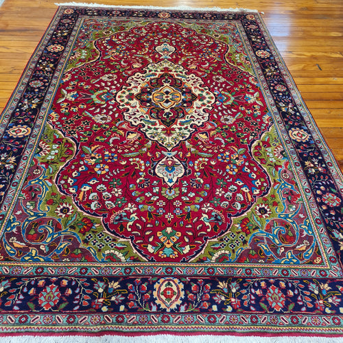Hand knotted wool rug 307197 size 307 x 197 cm