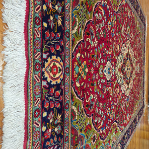Hand knotted wool rug 307197 size 307 x 197 cm