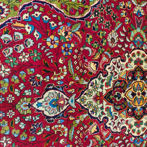 Hand knotted wool rug 307197 size 307 x 197 cm