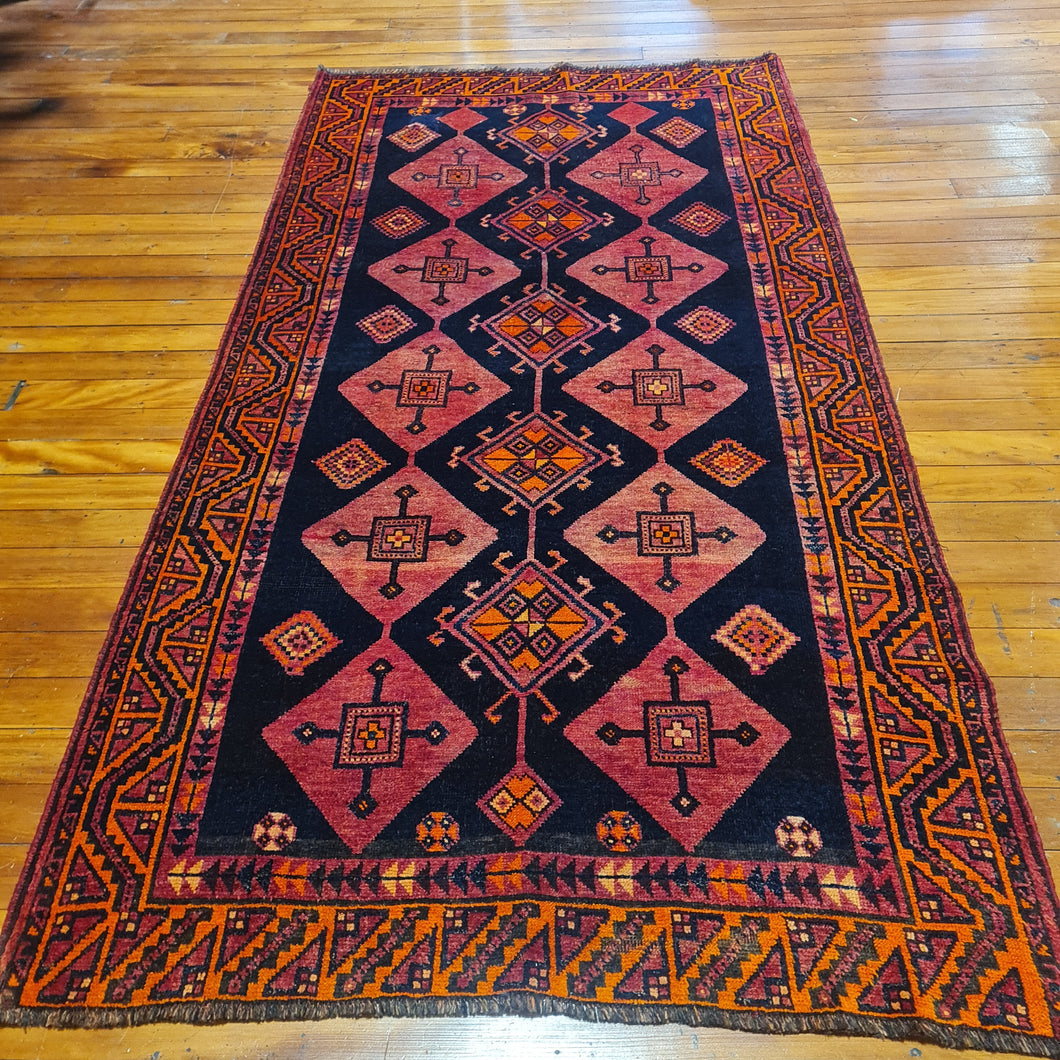Hand knotted wool rug 285150 size 285 x 150 cm