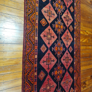 Hand knotted wool rug 285150 size 285 x 150 cm