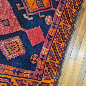 Hand knotted wool rug 285150 size 285 x 150 cm