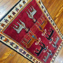 Load image into Gallery viewer, Hand knotted wool rug 169106 size 169 x 106 cm
