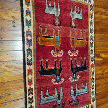 Load image into Gallery viewer, Hand knotted wool rug 169106 size 169 x 106 cm