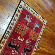 Load image into Gallery viewer, Hand knotted wool rug 169106 size 169 x 106 cm