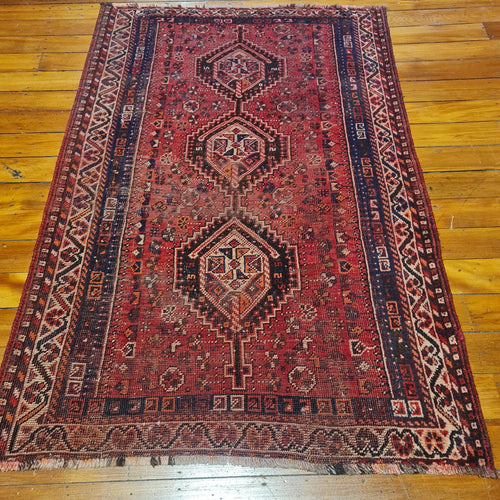 Hand knotted wool rug 161106 size 161 x 106 cm