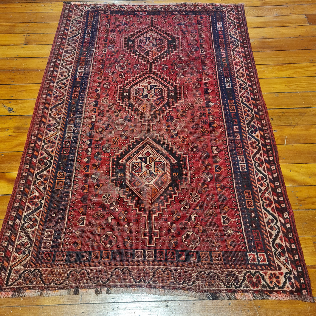 Hand knotted wool rug 161106 size 161 x 106 cm
