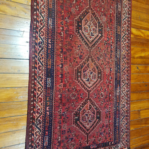 Hand knotted wool rug 161106 size 161 x 106 cm