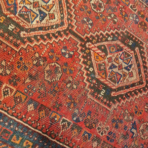 Hand knotted wool rug 161106 size 161 x 106 cm