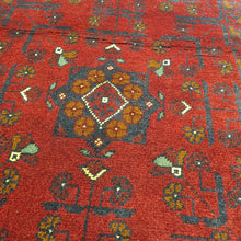 Load image into Gallery viewer, Hand knotted wool rug 146100 size 146 x 100 cm Afghanistan