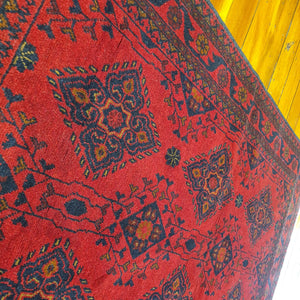 Hand knotted wool rug 150101 size 150 x 101 cm Afghanistan