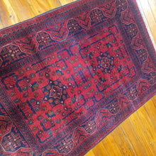 Load image into Gallery viewer, Hand knotted wool rug 152100 size 152 x 100 cm Afghanistan
