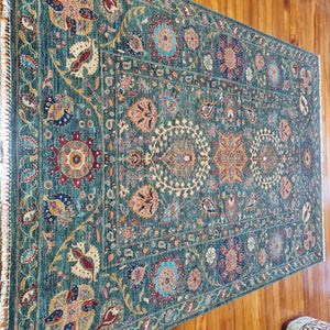 Hand knotted wool rug 298208 size 298 x 208 cm Afghanistan